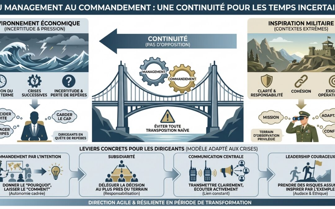 Commandement et management : comment penser comme un chef militaire ?