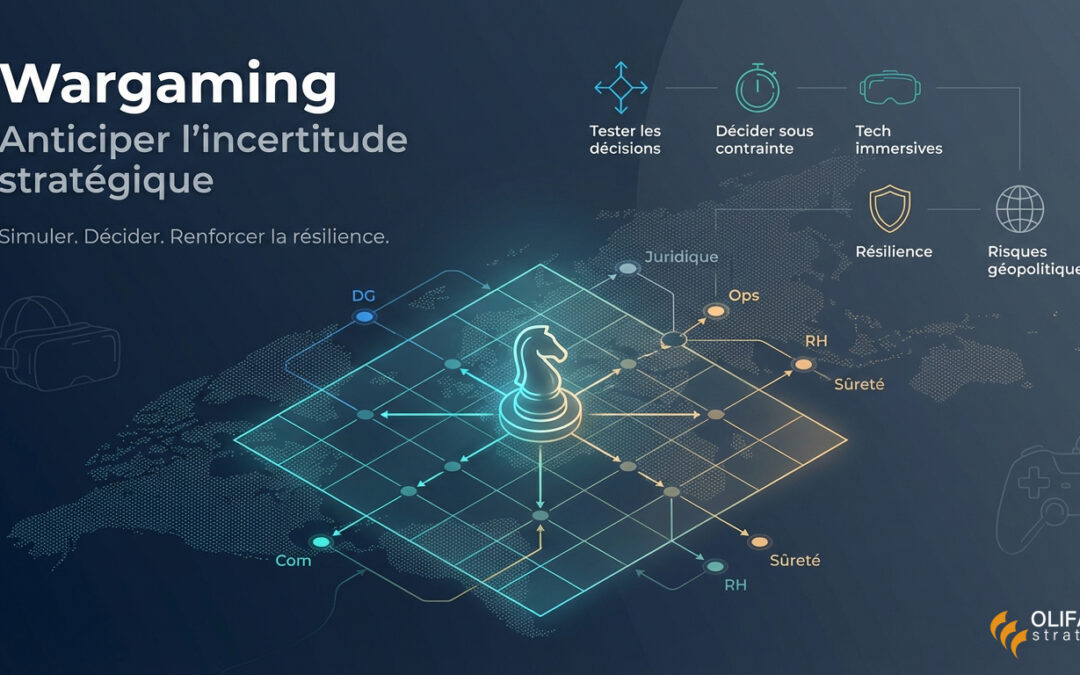 Wargaming : un levier concret pour anticiper l’incertitude stratégique