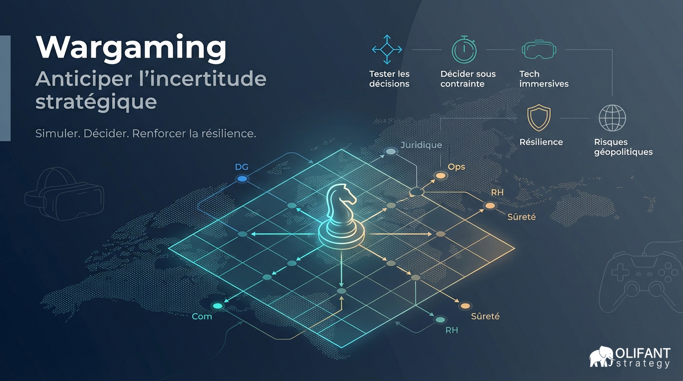 Wargaming et incertitude stratégique : simulation de décision pour dirigeants