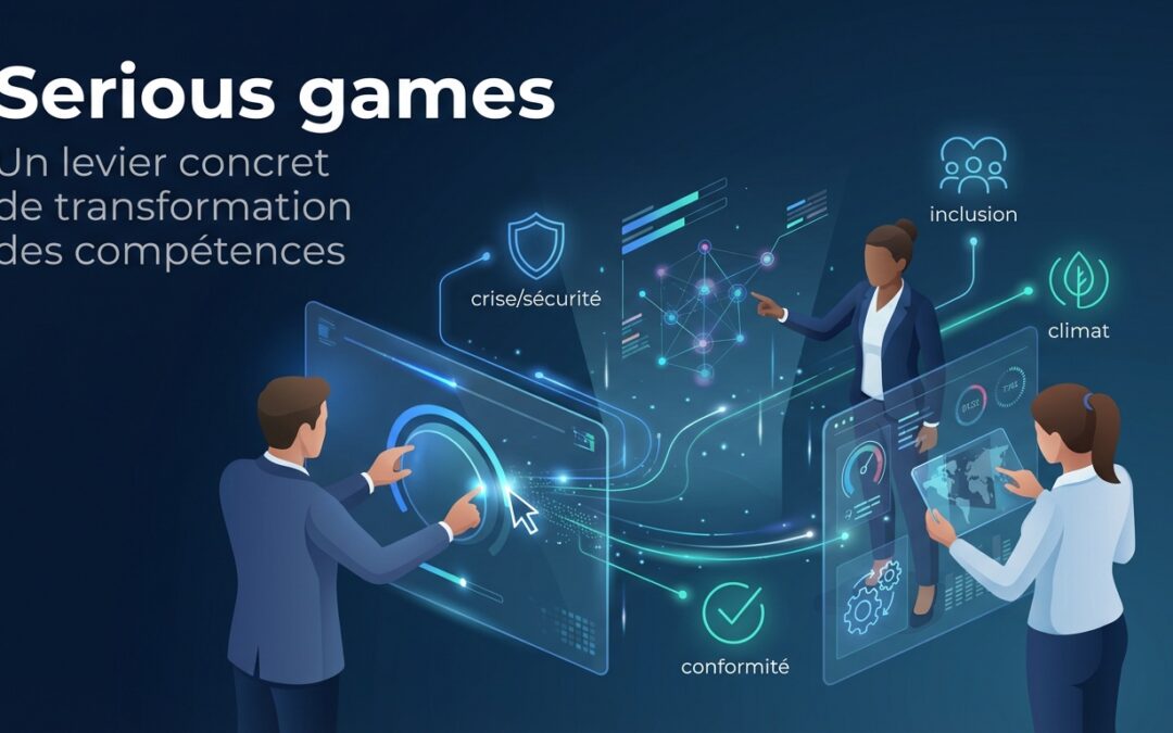 Serious games : un levier concret de transformation des compétences